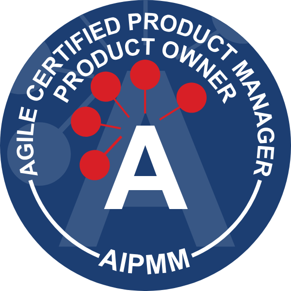 AIPMM Agile Certified Product Manager / Product Owner badge