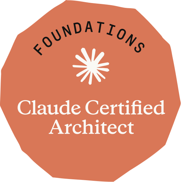 Claude Certified Architect - Foundations badge (Anthropic)